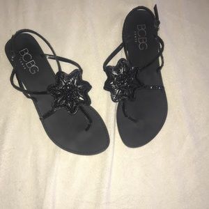 Black sandals